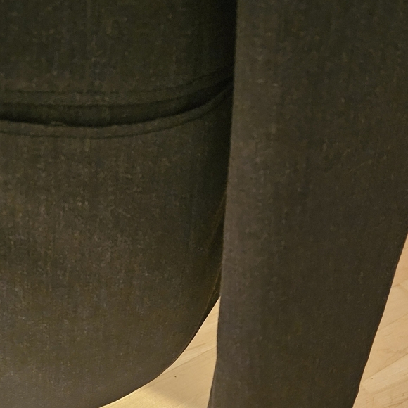 Vintage Giorgio Armani Wool Blazer 90s Charcoal Grey Size 40 Made In Italy - Picture 3 of 7